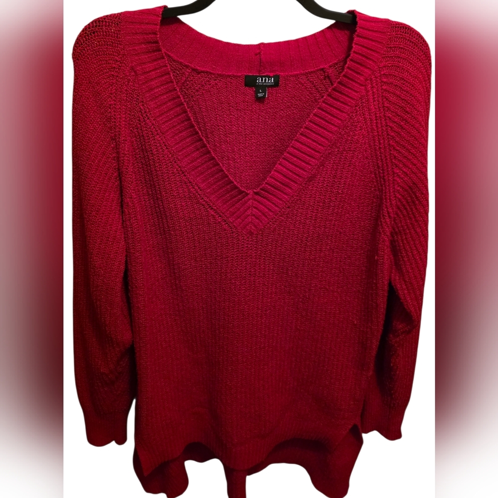 💋Anna Red Sweater